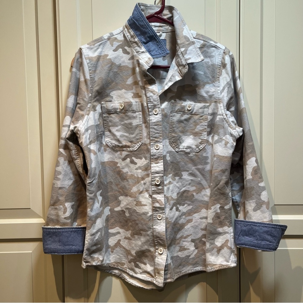 LL Bean Sz M Heritage Chamois Shirt - Picture 2 of 10